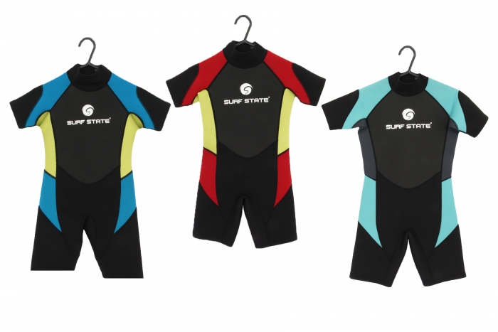 Short Wetsuit - Childs Age 3-7 years Assorted Case