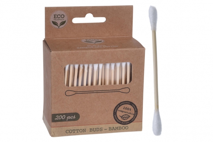 Eco Bamboo Cotton Buds 