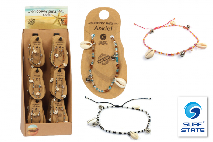 Deluxe Cowrie Shell Anklet
