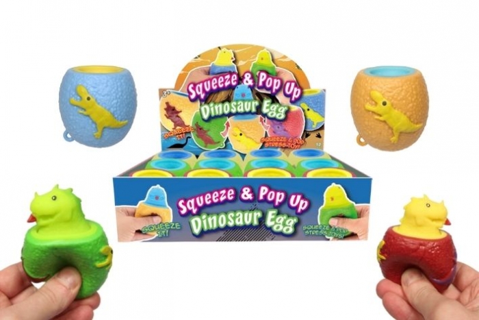 Squeeze & Pop Dinosaur Egg