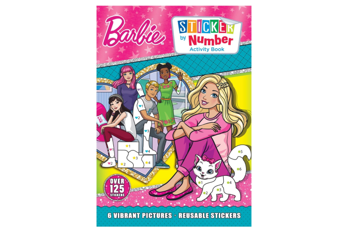 Barbie ‘Sticker by number’ Activity Book
