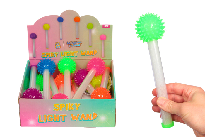 Flashing Light Stick with Spike Ball