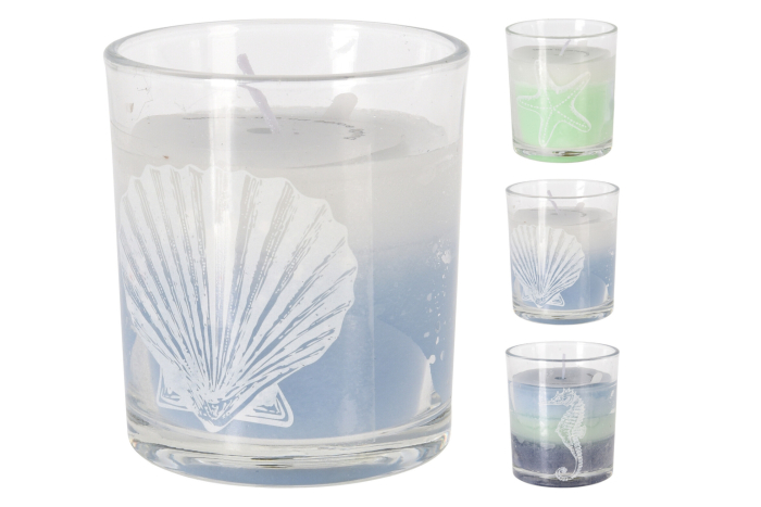 Layered Seaside Scented Candle