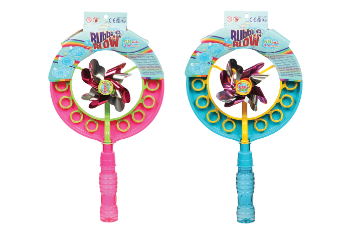 Bubble Blow Windmill - 2 Assorted