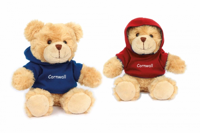 Soft Teddy with Hoodie - Cornwall