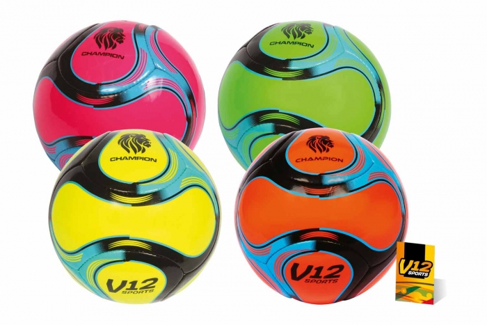 *INFLATED* V12 Leather Football 