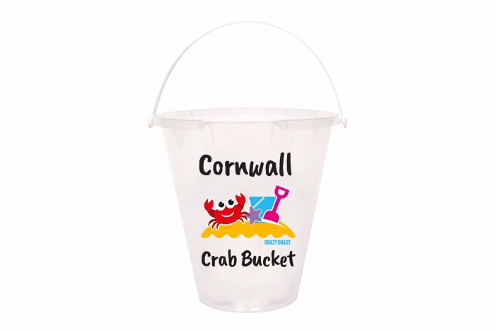Crazy Coast Cornwall Crab Bucket - 9"