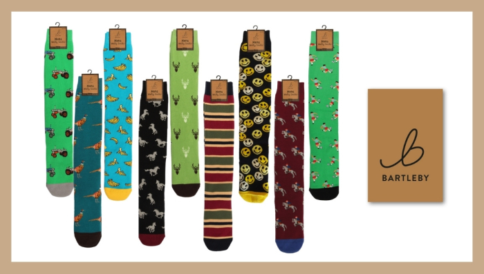 Mens Funky Welly Socks