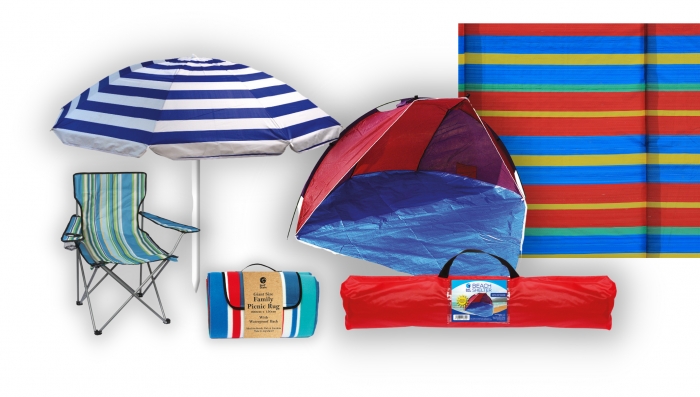 Chairs, Parasols, Beach Tents & More!
