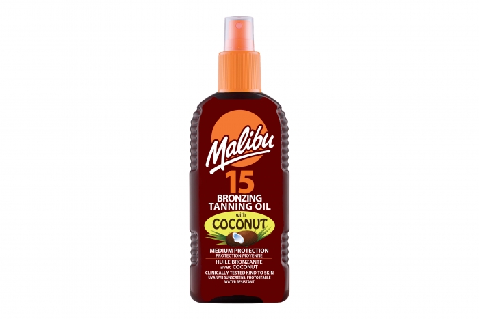 Malibu Bronzing Tanning Oil- SPF15