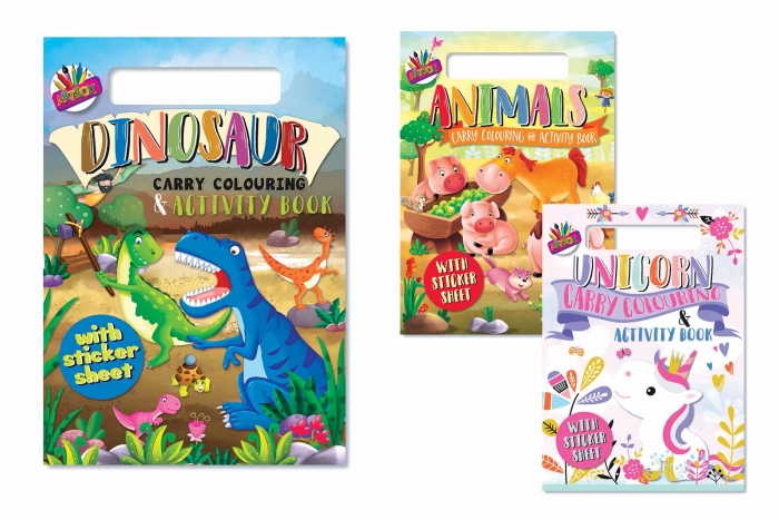 Carry Along Colouring & Activity Pad