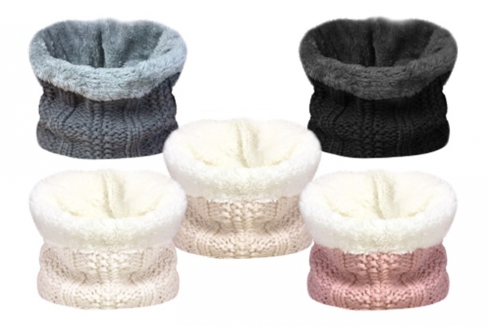 Ladies Chunky Knit Neckwarmer