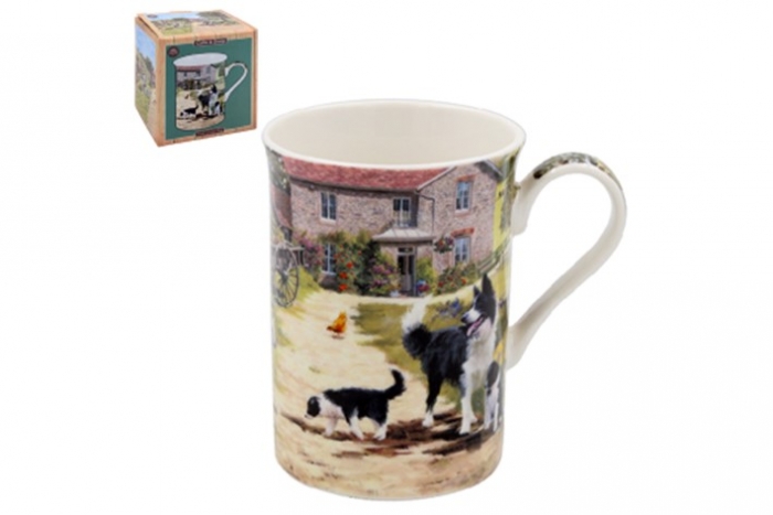 Collie Farm Mug