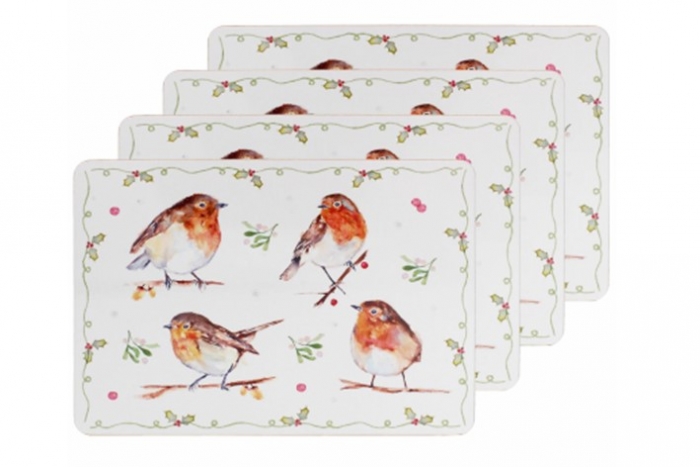 Winter Robin Placemats