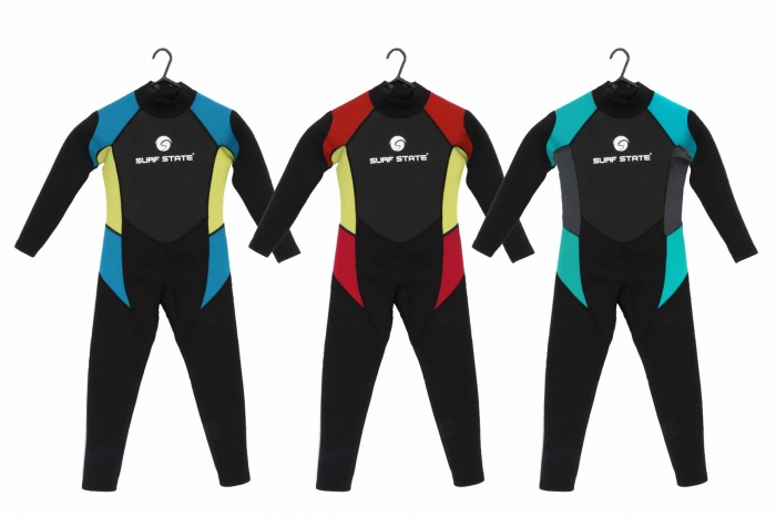 Long Wetsuit - Childs Ages 3-7 Assorted Case