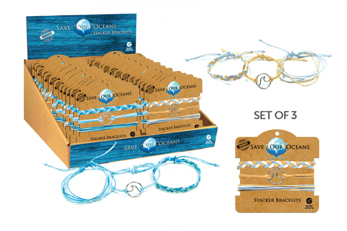 Save Our Oceans Stacker Bracelets 