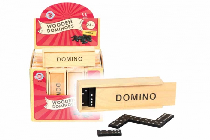 Wood Dominoes - In Display