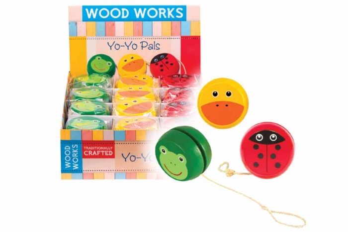 Wood Animal Yoyo - In Display