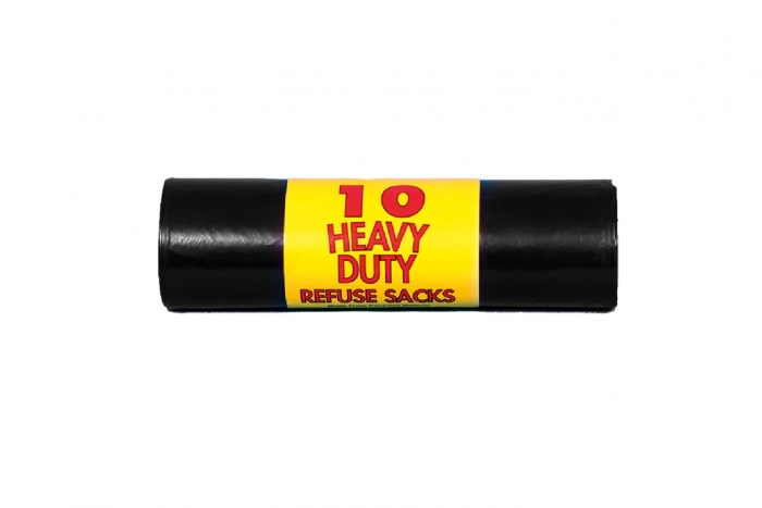 Black Sacks - 10 Heavy Duty
