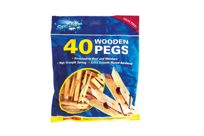 Wooden Clothes Pegs