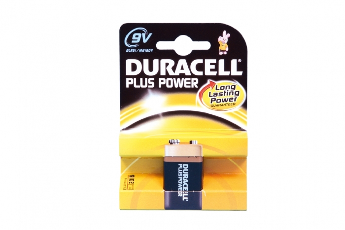 Batteries - Duracell, 9V