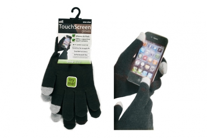 Mens 'Touch Screen' Gloves