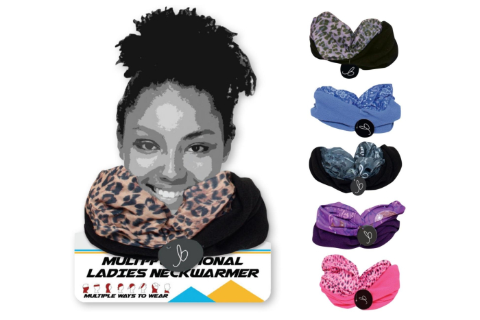 Ladies Hat/Neckwarmer - Rockjock