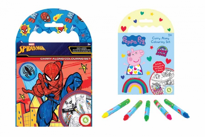 Carry Along Colouring Set - Assorted