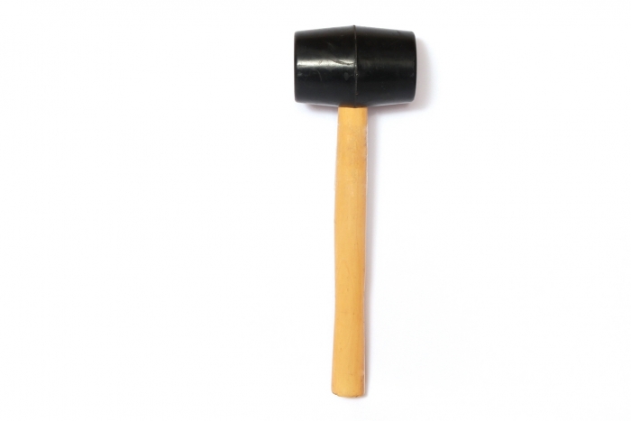 Wood Handle Rubber Mallet