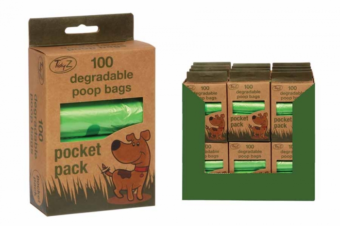 Degradable Doggy Bags - In Display