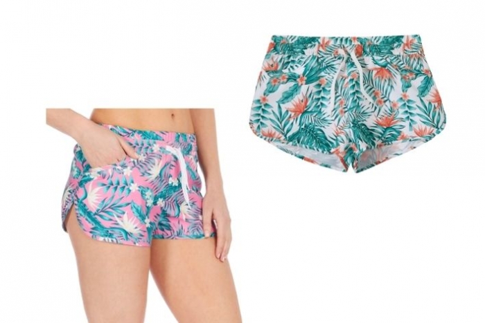 Ladies Printed Swim Shorts