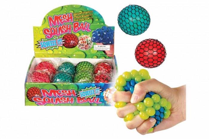 Mesh Squish Ball - In Display