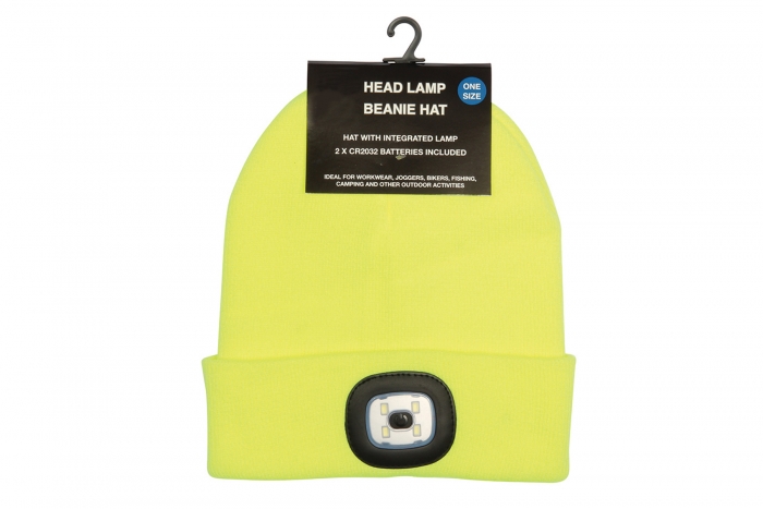 Men's Hi Vis Hat - With Light