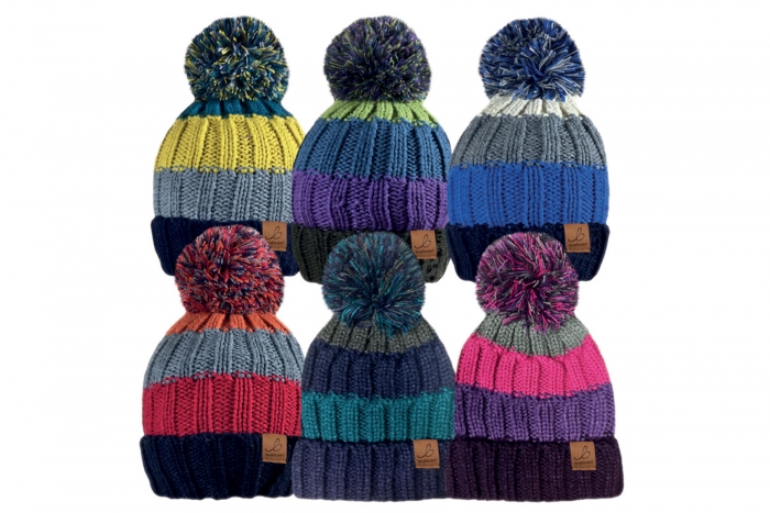 Unisex Chunky Knit Bobble Hat