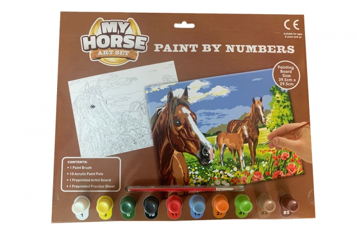 Paint By Numbers- Horse