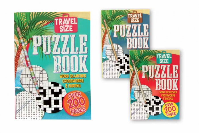 Travel Puzzle Book A5