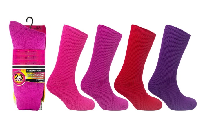 Ladies Super Thermal Socks - 2.3 Tog