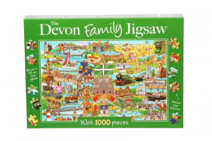 Devon Souvenir Jigsaw - 1000 Piece