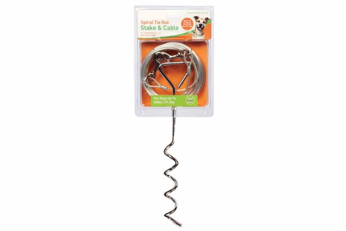 Deluxe Dog Stake with Cable