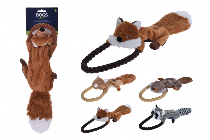 Deluxe Dog Play Toy & Rope