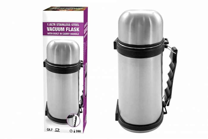 Stainless Steel Flask with Handle 