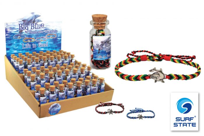 Dolphin Bracelet In Bottle 