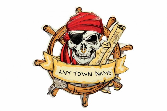Pirate Magnet - Town Named