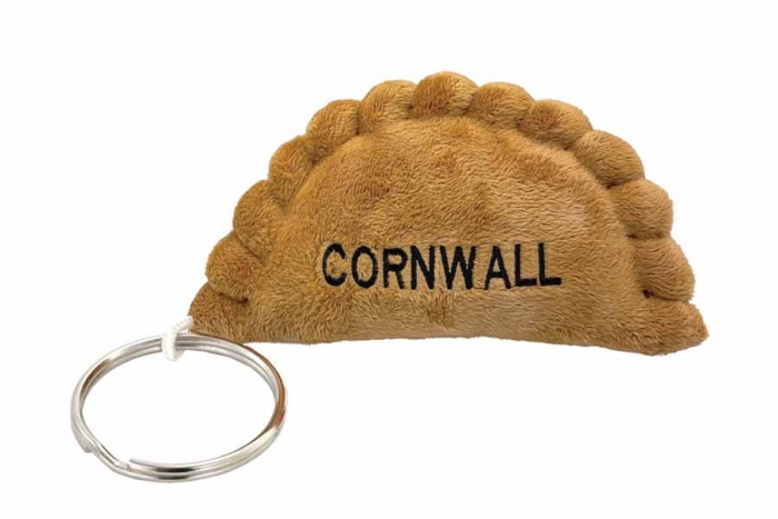 Soft Pasty Keyring - Cornwall