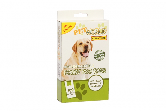 Extra Thick Doggy Bags - Box of 100