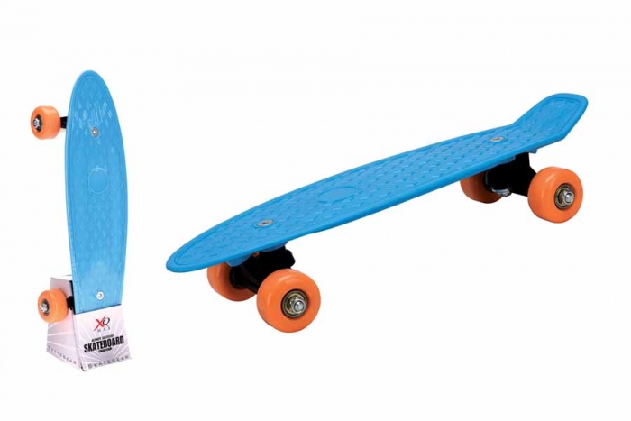 Small Retro Skateboard - Blue