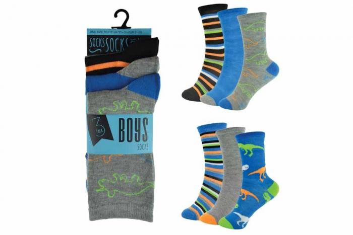 Boys Socks - Pack of 3