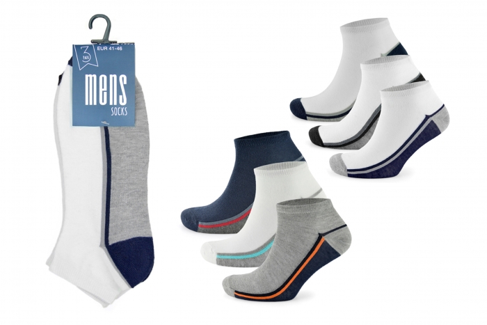 Men's Trainer Socks - Pack of 3
