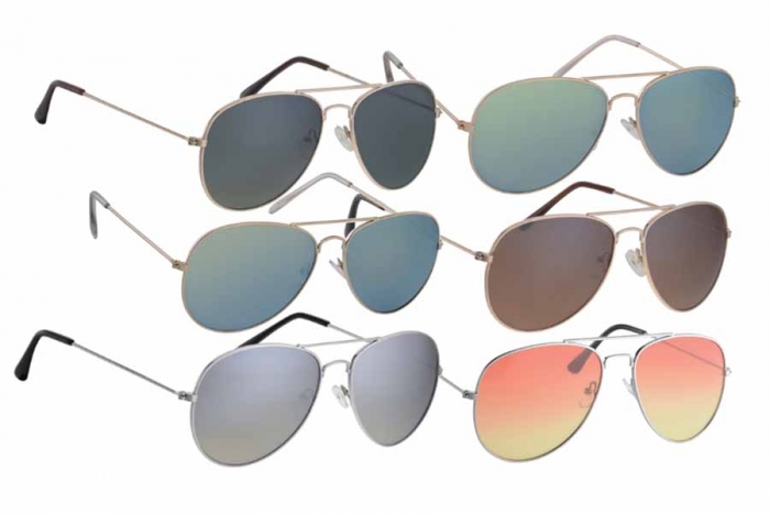 Adult Sunglasses - Aviator, Assorted 