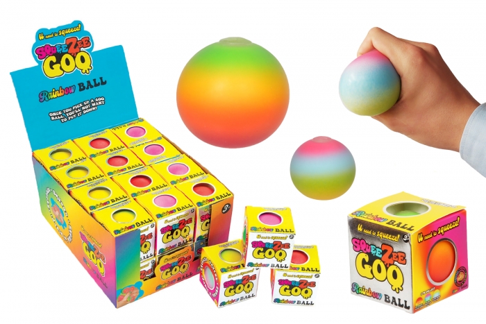 Squeezy Rainbow Goo Ball